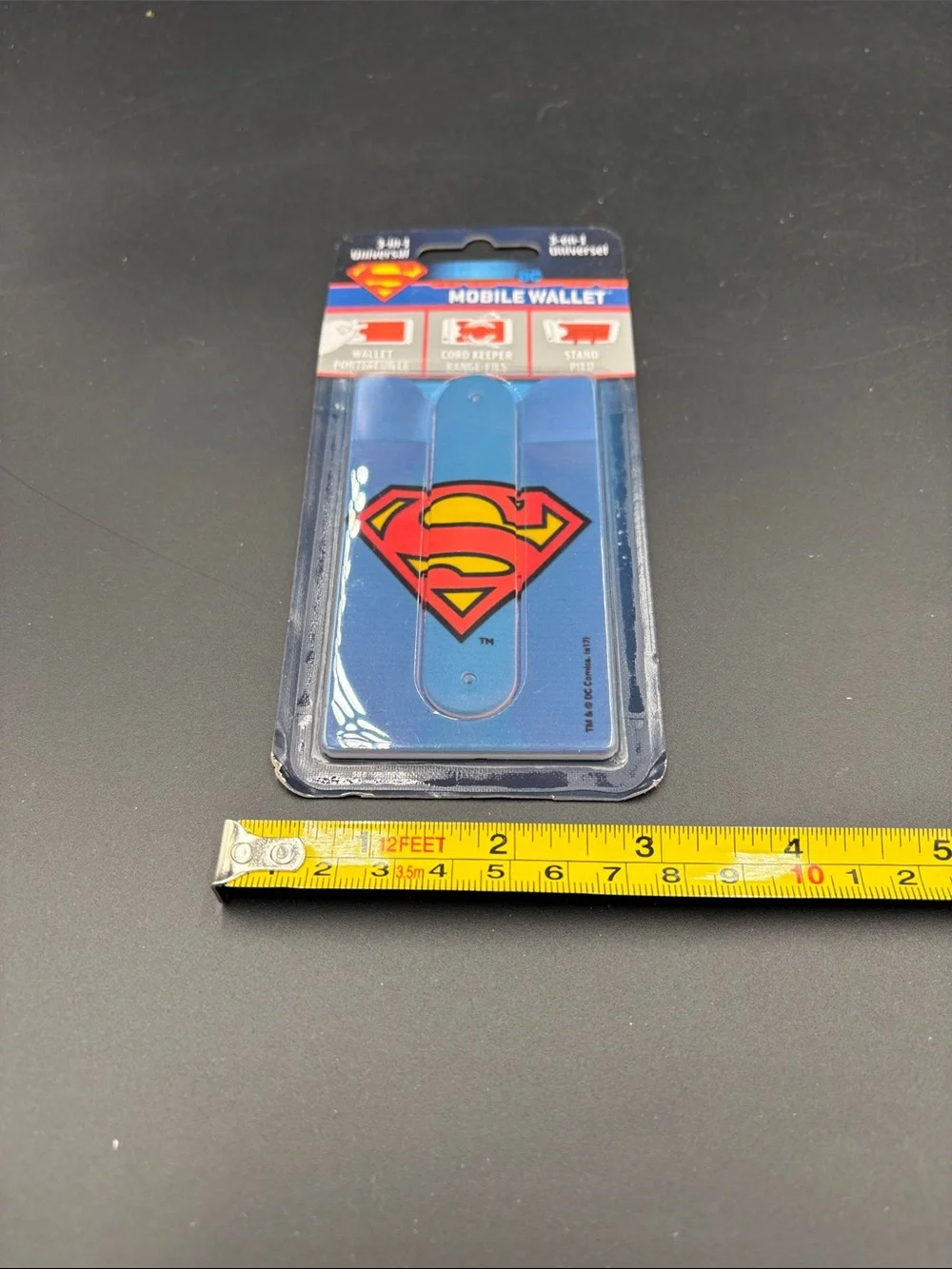 Brand New Superman Blue 3-in-1 Mobile Wallet